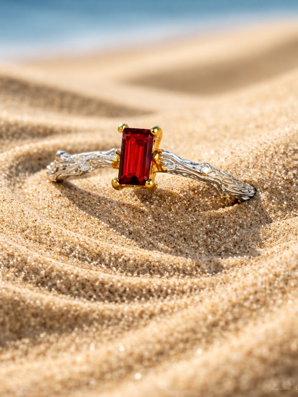 NEW! Garnet Ring